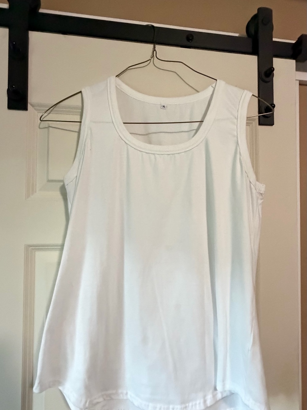 Classic White Women's Tank Top - Lightweight Scoop Neck